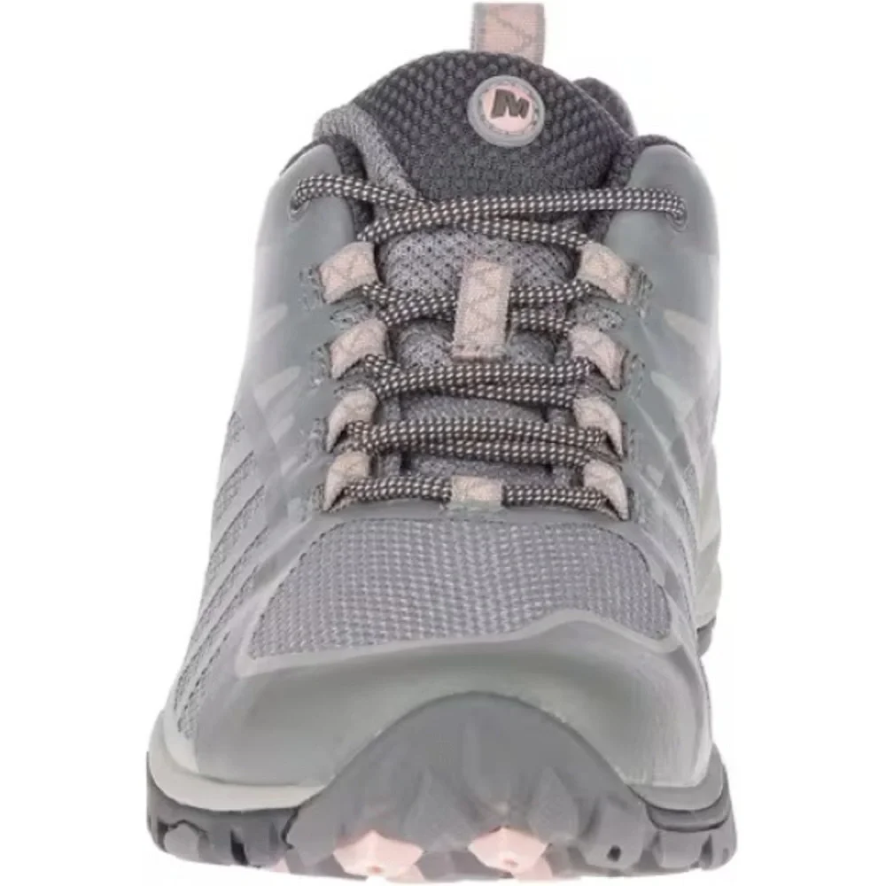 Merrell Siren Edge Q2 Hiking Shoe Frost Gray and Pink Size 10 - Picture 12 of 12
